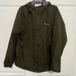 Columbia Mens Water Repellant Rain jacket